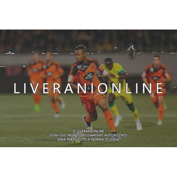 Jordan AYEW - 20.12.2014 - Lorient / Nantes - 19eme journee de Ligue 1 - Photo : Vincent Michel / Icon Sport /Agenzia Aldo Liverani sas - ITALY ONLY - EDITORIAL USE ONLY