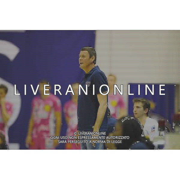 Patrick Duflos - 20.12.2014 - Paris Volley / Sete - 12eme journee de Ligue A Photo : Andre Ferreira / Icon Sport AG ALDO LIVERANI SAS ONLY ITALY