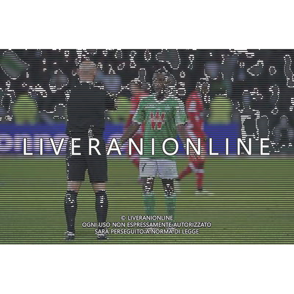 Amaury DELERUE / Allan SAINT MAXIMIN - 21.12.2014 - Saint Etienne / Evian Thonon - 19eme journee de Ligue 1 Photo : Jean Paul Thomas / Icon Sport AG ALDO LIVERANI SAS ONLY ITALY