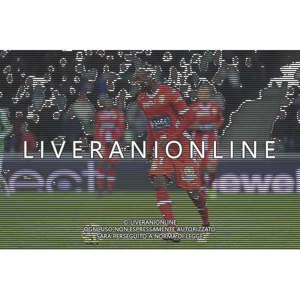 Cedric MONGONGU - 21.12.2014 - Saint Etienne / Evian Thonon - 19eme journee de Ligue 1 Photo : Jean Paul Thomas / Icon Sport AG ALDO LIVERANI SAS ONLY ITALY