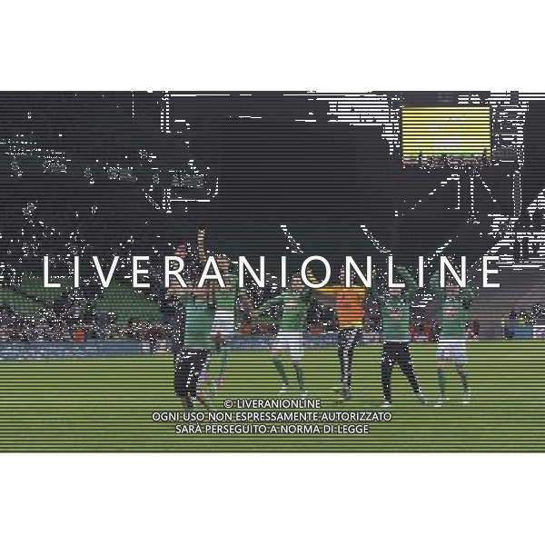 JOIE DE SAINT ETIENNE - 21.12.2014 - Saint Etienne / Evian Thonon - 19eme journee de Ligue 1 Photo : Jean Paul Thomas / Icon Sport AG ALDO LIVERANI SAS ONLY ITALY