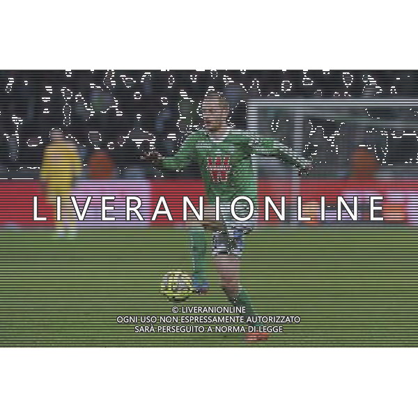 Jonathan BRISON - 21.12.2014 - Saint Etienne / Evian Thonon - 19eme journee de Ligue 1 Photo : Jean Paul Thomas / Icon Sport AG ALDO LIVERANI SAS ONLY ITALY