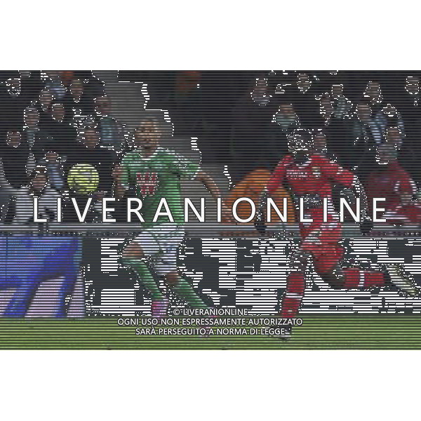 Kevin MONNET PAQUET - 21.12.2014 - Saint Etienne / Evian Thonon - 19eme journee de Ligue 1 Photo : Jean Paul Thomas / Icon Sport AG ALDO LIVERANI SAS ONLY ITALY