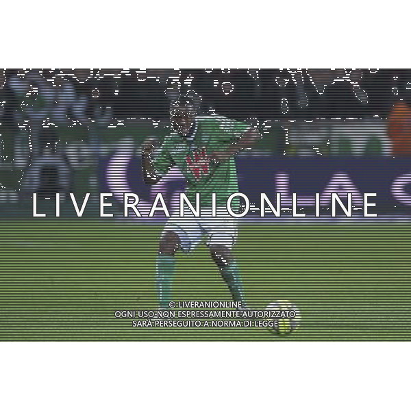 Kevin THEOPHILE CATHERINE - 21.12.2014 - Saint Etienne / Evian Thonon - 19eme journee de Ligue 1 Photo : Jean Paul Thomas / Icon Sport AG ALDO LIVERANI SAS ONLY ITALY