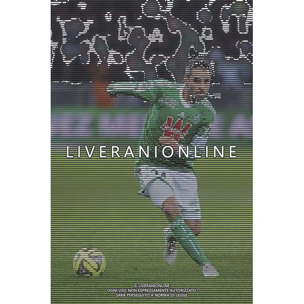 Loic PERRIN - 21.12.2014 - Saint Etienne / Evian Thonon - 19eme journee de Ligue 1 Photo : Jean Paul Thomas / Icon Sport AG ALDO LIVERANI SAS ONLY ITALY