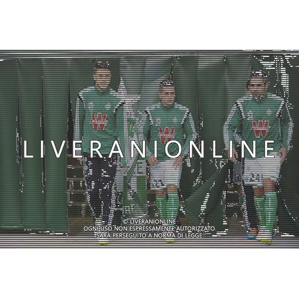 Ricky VAN WOLFSWINKEL / Romain HAMOUMA / Loic PERRIN - 21.12.2014 - Saint Etienne / Evian Thonon - 19eme journee de Ligue 1 Photo : Jean Paul Thomas / Icon Sport AG ALDO LIVERANI SAS ONLY ITALY