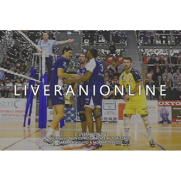 Jakub VESELY / Robin TOSATTO / Theo MORILLON - 19.12.2014 - Beauvais / Saint Nazaire - 12e journee de Ligue A Photo : Fred Porcu / Icon Sport AG ALDO LIVERANI SAS ONLY ITALY