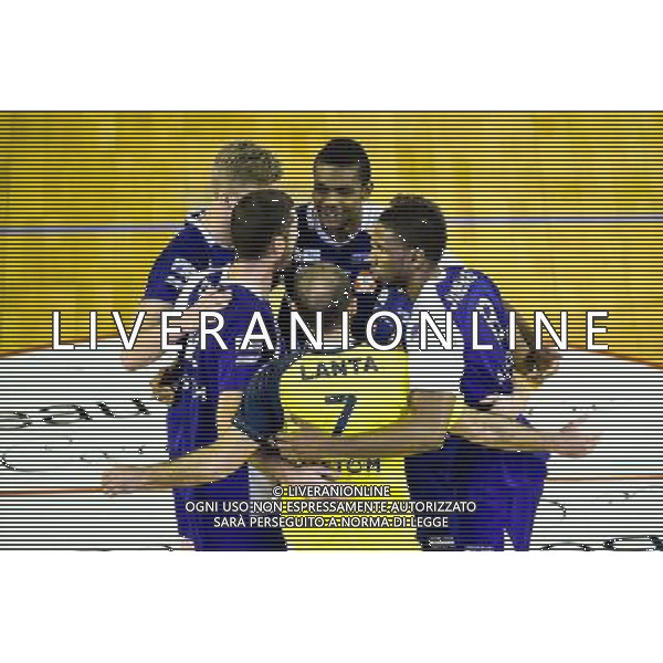 Marc ZOPIE / Ronald JIMENEZ / David LANTA - 19.12.2014 - Beauvais / Saint Nazaire - 12e journee de Ligue A Photo : Fred Porcu / Icon Sport AG ALDO LIVERANI SAS ONLY ITALY