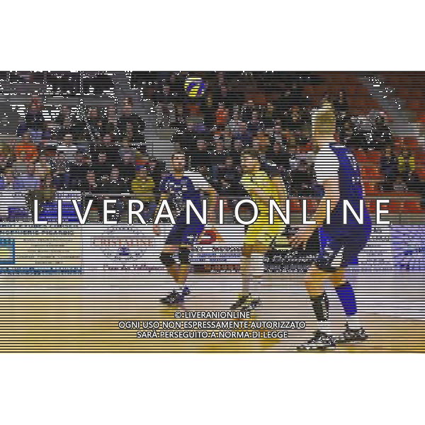 Robin TOSATTO / Theo MORILLON - 19.12.2014 - Beauvais / Saint Nazaire - 12e journee de Ligue A Photo : Fred Porcu / Icon Sport AG ALDO LIVERANI SAS ONLY ITALY