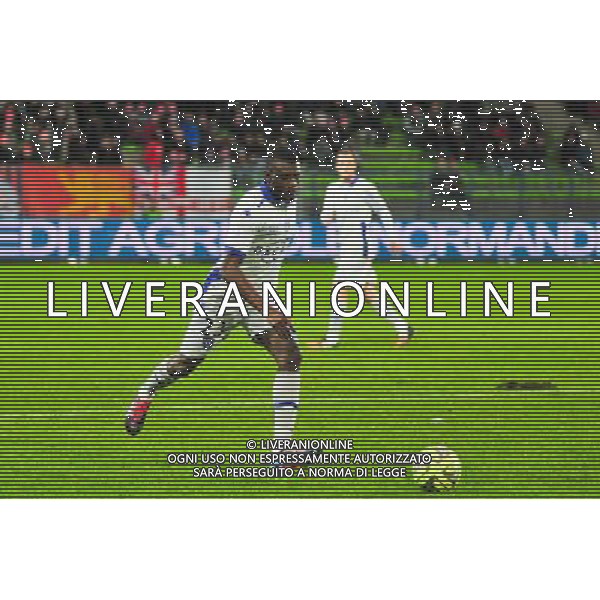 Drissa Diakite - 20.12.2014 - Caen / Bastia - 19eme journee de Ligue 1 Photo : Philippe Le Brech / Icon Sport AG ALDO LIVERANI SAS ONLY ITALY