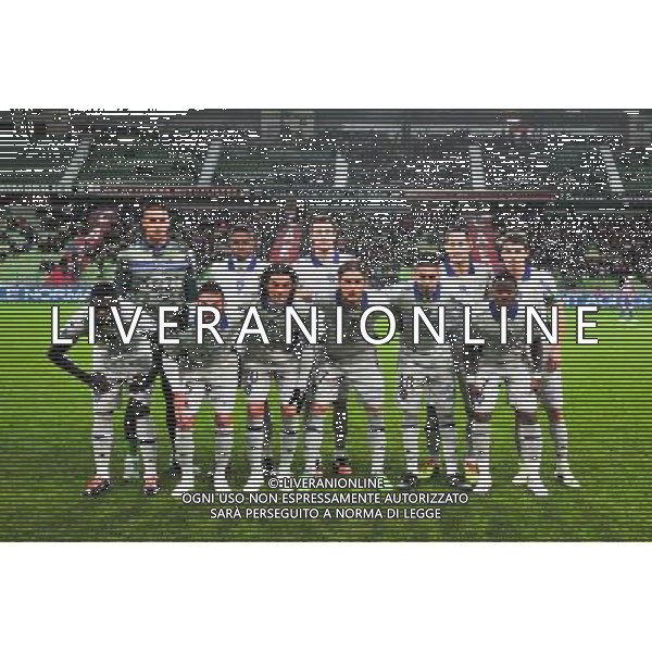 Equipe Bastia - 20.12.2014 - Caen / Bastia - 19eme journee de Ligue 1 Photo : Philippe Le Brech / Icon Sport AG ALDO LIVERANI SAS ONLY ITALY