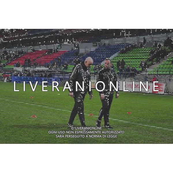 Jean Marc Branger / Jean Marie Huriez - 20.12.2014 - Caen / Bastia - 19eme journee de Ligue 1 Photo : Philippe Le Brech / Icon Sport AG ALDO LIVERANI SAS ONLY ITALY
