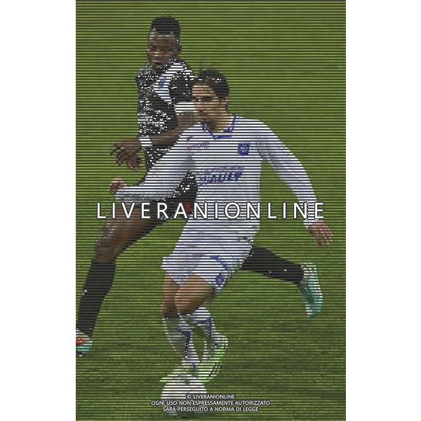 Samed KILIC / Djiman KOUKOU - 19.12.2014 - Auxerre / Niort - 18e journee Ligue 2 Photo : Dave Winter / Icon Sport AG ALDO LIVERANI SAS ONLY ITALY