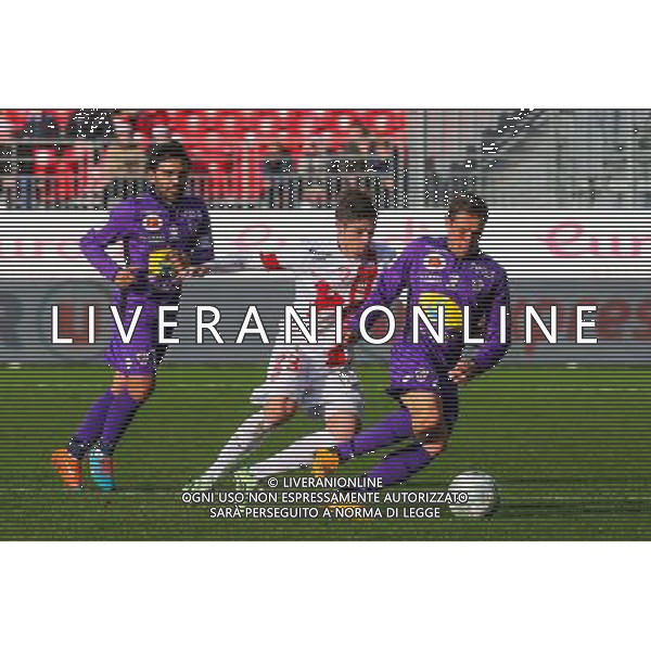 Benoit LESOIMIER / Manuel PEREZ - 20.12.2014 - Brest / Ajaccio - 18eme journee de Ligue 2 - Photo : Vincent Michel / Icon Sport AG ALDO LIVERANI SAS ONLY ITALY