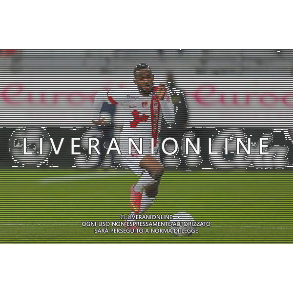 Wilfried MOIMBE - 20.12.2014 - Brest / Ajaccio - 18eme journee de Ligue 2 - Photo : Vincent Michel / Icon Sport AG ALDO LIVERANI SAS ONLY ITALY