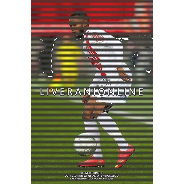 Wilfried MOIMBE - 20.12.2014 - Brest / Ajaccio - 18eme journee de Ligue 2 - Photo : Vincent Michel / Icon Sport AG ALDO LIVERANI SAS ONLY ITALY