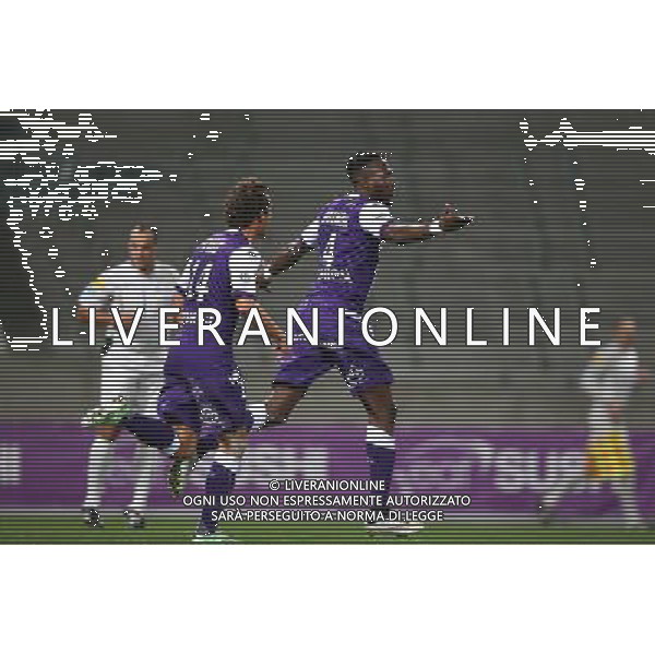 Joie Tongo Doumbia - 20.12.2014 - Toulouse / Guingamp - 19eme journee de Ligue 1 Photo : Manuel Blondeau / Icon Sport AG ALDO LIVERANI SAS ONLY ITALY