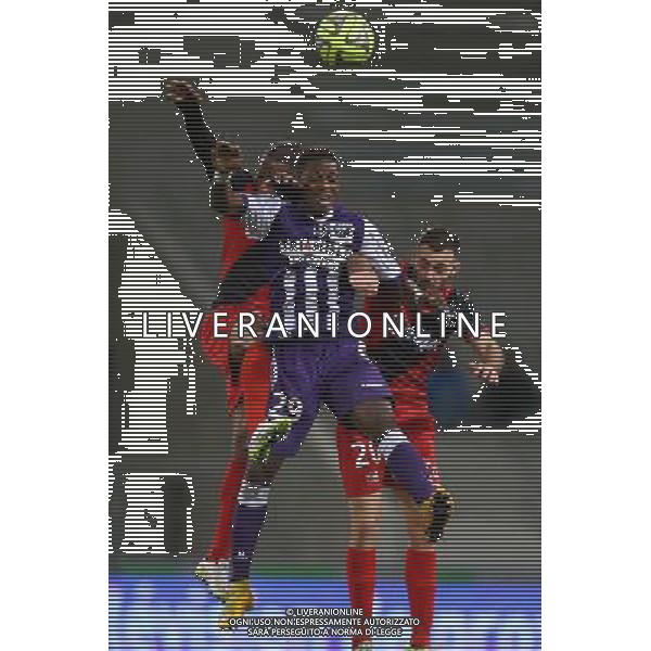 Jacques Francois Moubandje - 20.12.2014 - Toulouse / Guingamp - 19eme journee de Ligue 1 Photo : Manuel Blondeau / Icon Sport AG ALDO LIVERANI SAS ONLY ITALY