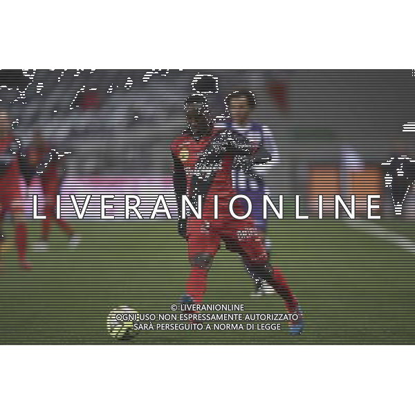 Benjamin Angoua - 20.12.2014 - Toulouse / Guingamp - 19eme journee de Ligue 1 Photo : Manuel Blondeau / Icon Sport AG ALDO LIVERANI SAS ONLY ITALY