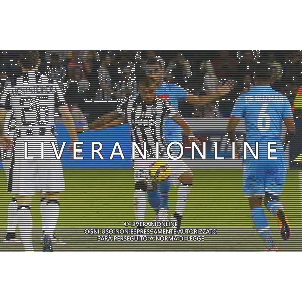 JUVENTUS, - NAPOLI SUPERCOPPA ITALIANA A DOHA 22 DICEMBRE 2014 NELLA FOTO: ARTURO VIDAL, GHOULAM ©MOSCA/Agenzia Aldo Liverani sas