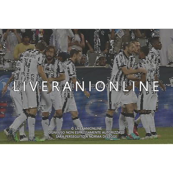 JUVENTUS, NAPOLI SUPERCOPPA A DOHA NELLA FOTO: ESULTANZA TEVEZ FOTO MOSCA- AG.LIVERANI