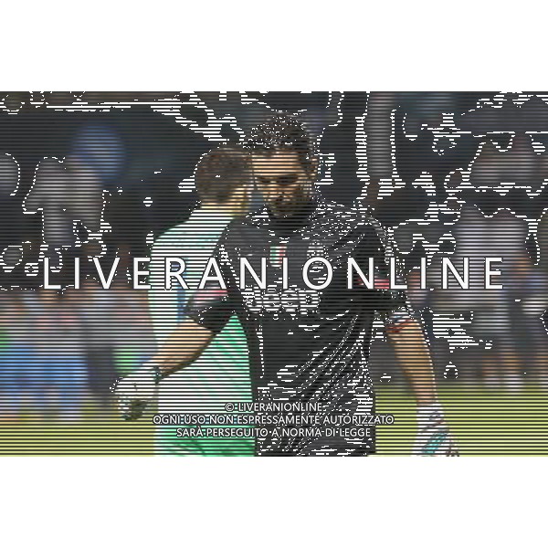 JUVENTUS, NAPOLI SUPERCOPPA A DOHA NELLA FOTO: DELUSIONE BUFFON FOTO MOSCA- AG.LIVERANI