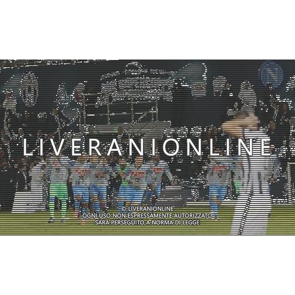 JUVENTUS, NAPOLI SUPERCOPPA A DOHA NELLA FOTO: FESTA PER LA VITTORIA FOTO MOSCA- AG.LIVERANI