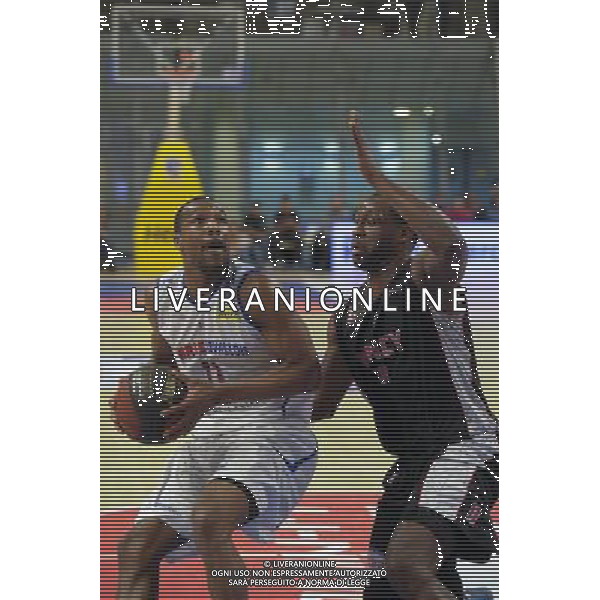 Mike Green / Florent Pietrus - 27.12.2014 - Paris Levallois / Nancy - 15eme journee de Pro A Photo : Andre Ferreira / Icon Sport AG ALDO LIVERANI SAS ONLY ITALY