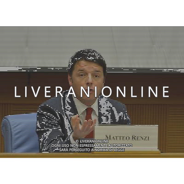 Roma - 29/12/2014 - Palazzo di Giustizia - Conferenza stampa di fine anno del premier Matteo Renzi / Ph. Fabrizio Corradetti - Ag. Aldo Liverani sas