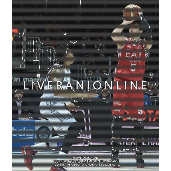 Beko Lega Basket Serie A 2014/2015 13 Giornata Bologna - 29.12.2014 Granarolo Bologna-EA7 Emporio Armani Milano Nella Foto:gentile alessandro /Ph.Vitez-Ag. Aldo Liverani