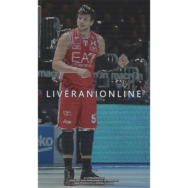 Beko Lega Basket Serie A 2014/2015 13 Giornata Bologna - 29.12.2014 Granarolo Bologna-EA7 Emporio Armani Milano Nella Foto:gentile alessandro /Ph.Vitez-Ag. Aldo Liverani