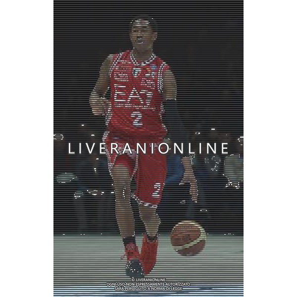 Beko Lega Basket Serie A 2014/2015 13 Giornata Bologna - 29.12.2014 Granarolo Bologna-EA7 Emporio Armani Milano Nella Foto:Brooks Marshon /Ph.Vitez-Ag. Aldo Liverani