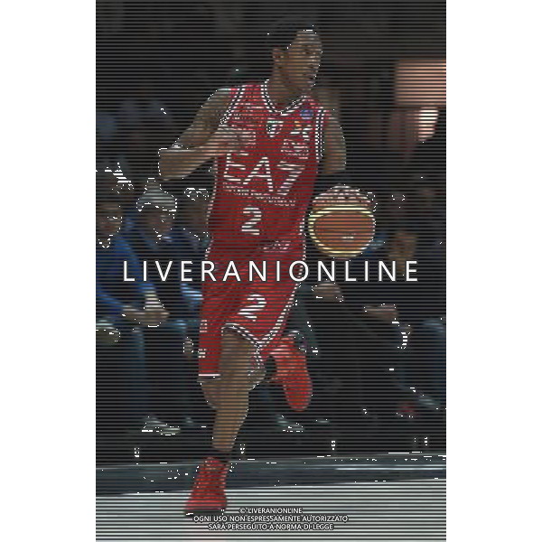 Beko Lega Basket Serie A 2014/2015 13 Giornata Bologna - 29.12.2014 Granarolo Bologna-EA7 Emporio Armani Milano Nella Foto:Brooks Marshon /Ph.Vitez-Ag. Aldo Liverani