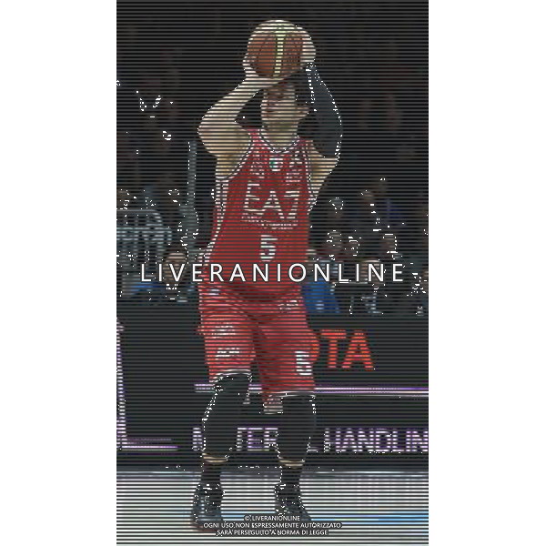 Beko Lega Basket Serie A 2014/2015 13 Giornata Bologna - 29.12.2014 Granarolo Bologna-EA7 Emporio Armani Milano Nella Foto:Gentile Alessandro /Ph.Vitez-Ag. Aldo Liverani