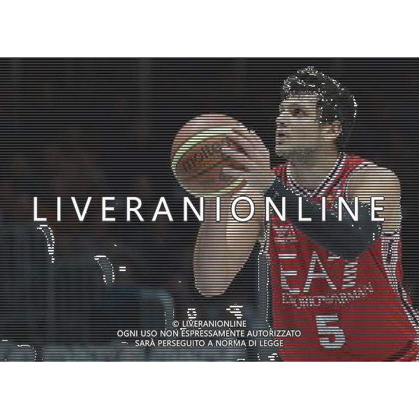 Beko Lega Basket Serie A 2014/2015 13 Giornata Bologna - 29.12.2014 Granarolo Bologna-EA7 Emporio Armani Milano Nella Foto:Gentile Alessandro /Ph.Vitez-Ag. Aldo Liverani