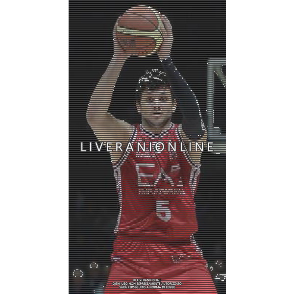 Beko Lega Basket Serie A 2014/2015 13 Giornata Bologna - 29.12.2014 Granarolo Bologna-EA7 Emporio Armani Milano Nella Foto:Gentile Alessandro /Ph.Vitez-Ag. Aldo Liverani