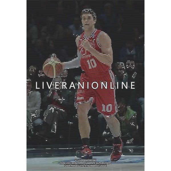 Beko Lega Basket Serie A 2014/2015 13 Giornata Bologna - 29.12.2014 Granarolo Bologna-EA7 Emporio Armani Milano Nella Foto:Meacham Trenton /Ph.Vitez-Ag. Aldo Liverani