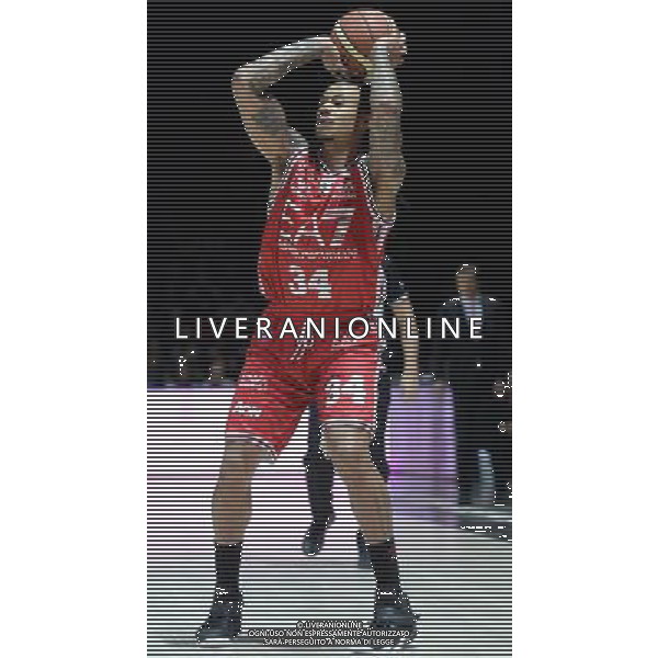 Beko Lega Basket Serie A 2014/2015 13 Giornata Bologna - 29.12.2014 Granarolo Bologna-EA7 Emporio Armani Milano Nella Foto:Moss David /Ph.Vitez-Ag. Aldo Liverani
