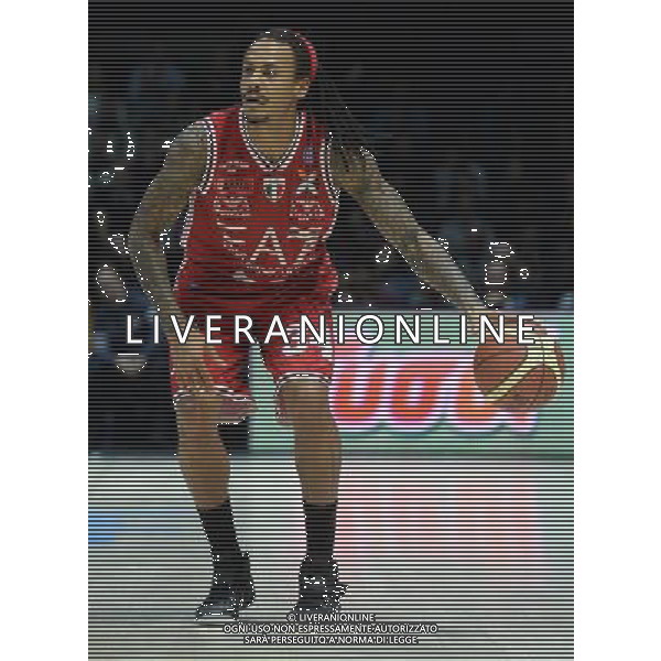Beko Lega Basket Serie A 2014/2015 13 Giornata Bologna - 29.12.2014 Granarolo Bologna-EA7 Emporio Armani Milano Nella Foto:Moss David /Ph.Vitez-Ag. Aldo Liverani
