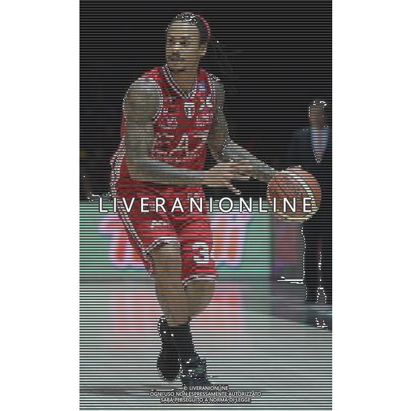 Beko Lega Basket Serie A 2014/2015 13 Giornata Bologna - 29.12.2014 Granarolo Bologna-EA7 Emporio Armani Milano Nella Foto:Moss David /Ph.Vitez-Ag. Aldo Liverani