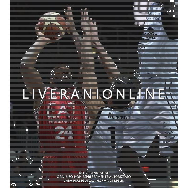 Beko Lega Basket Serie A 2014/2015 13 Giornata Bologna - 29.12.2014 Granarolo Bologna-EA7 Emporio Armani Milano Nella Foto:Samuels Samardo /Ph.Vitez-Ag. Aldo Liverani