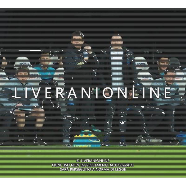 Newcastle UnitedÕs assistant manager John Carver, left Photographer Chris Vaughan/CameraSport Football - Barclays Premiership - Newcastle United v Burnley - Thursday 1st January 2015 - St James\' Park - Newcastle © CameraSport - 43 Linden Ave. Countesthorpe. Leicester. England. LE8 5PG - Tel: +44 (0) 116 277 4147 - admin@camerasport.com - www.camerasport.com /AGENZIA ALDO LIVERANI SAS - ITALY ONLY - EDITORIAL USE ONLY