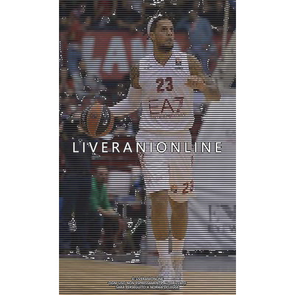 Turkish Airline Eurolega 2014/2015 Top 16 Gruppo F Milano - 02.01.2015 EA7 Emporio Armani Milano-Nizhny Novgorod Nella Foto:Hackett Daniel /Ph.Vitez-Ag. Aldo Liverani