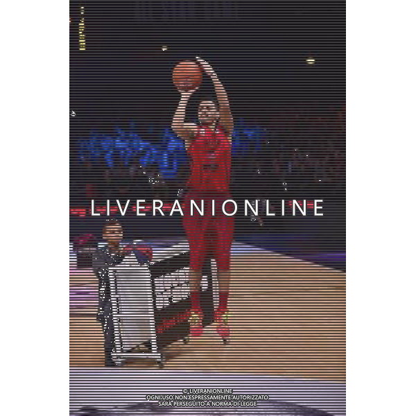 Xavier COROSINE - Concours de tirs a 3 pts - 03.01.2014 - All Star Game -Paris - Zenith Photo : Dave Winter / Icon Sport AG ALDO LIVERANI SAS ONLY ITALY