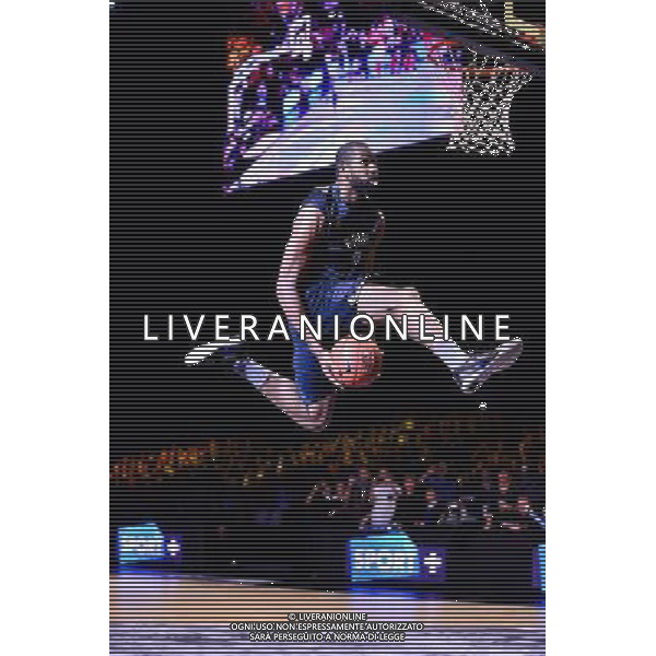 Jeremy NZEULIE - concours de dunks - 03.01.2014 - All Star Game -Paris - Zenith Photo : Dave Winter / Icon Sport AG ALDO LIVERANI SAS ONLY ITALY
