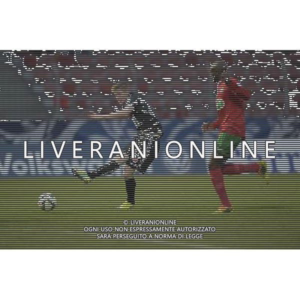 Goal Gaetan Charbonnier - 03.01.2015 - Lusitanos Saint Maur / Reims 32emeFinale Coupe de France Photo : Aurelien Meunier / Icon Sport AG ALDO LIVERANI SAS ONLY ITALY