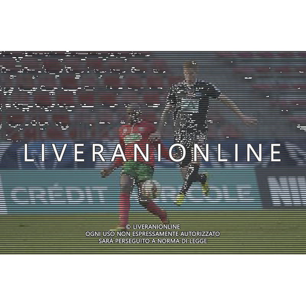 Kessima Dembele / Gaetan Charbonnier - 03.01.2015 - Lusitanos Saint Maur / Reims 32emeFinale Coupe de France Photo : Aurelien Meunier / Icon Sport AG ALDO LIVERANI SAS ONLY ITALY