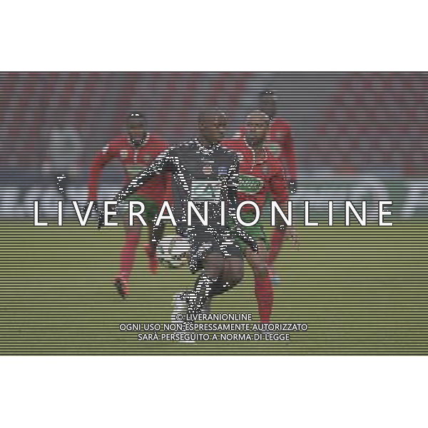 Chrys Mavinga / Paulino LOPES TAVARES - 03.01.2015 - Lusitanos Saint Maur / Reims 32emeFinale Coupe de France Photo : Aurelien Meunier / Icon Sport AG ALDO LIVERANI SAS ONLY ITALY