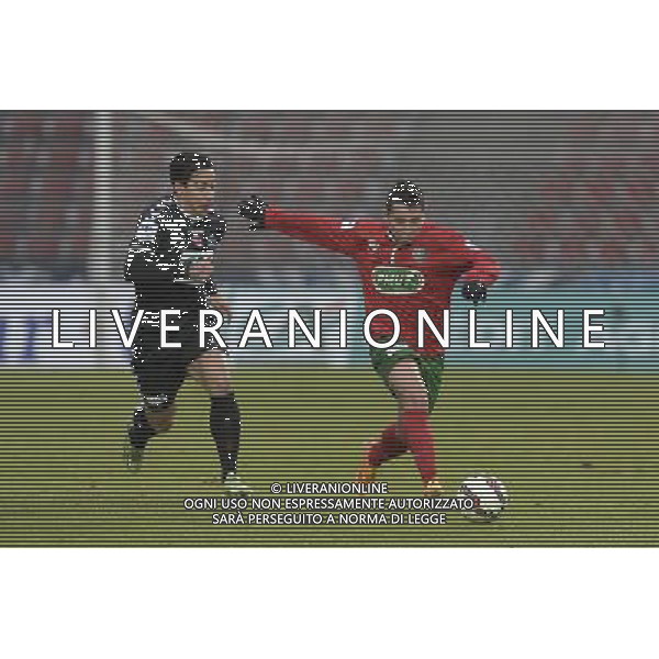 Diego Rigonato / Edilberto CORDEIRO - 03.01.2015 - Lusitanos Saint Maur / Reims 32emeFinale Coupe de France Photo : Aurelien Meunier / Icon Sport AG ALDO LIVERANI SAS ONLY ITALY