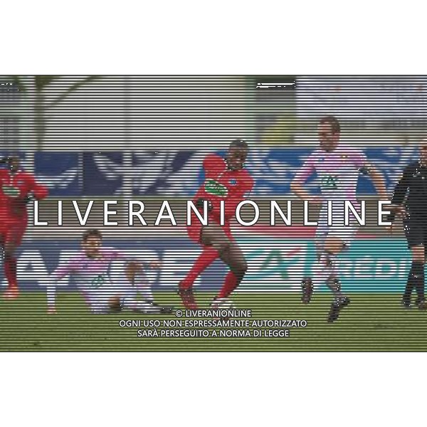Mamoudou DIABATE / Olivier SORLIN - 03.01.2015 - Bobigny / Evian Thonon - Coupe de France Photo : Dave Winter / Icon Sport AG ALDO LIVERANI SAS ONLY ITALY